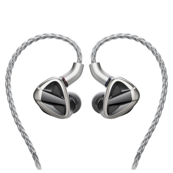 FiiO FH19 Flagship Hybrid IEMs with 2 Dynamic and 6 BA Drivers, Black - main 