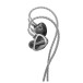 FiiO FH19 Flagship Hybrid IEMs with 2 Dynamic and 6 BA Drivers, Black - side profile 