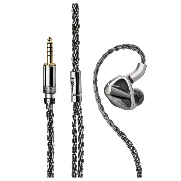 FiiO FH19 Flagship Hybrid IEMs with 2 Dynamic and 6 BA Drivers, Black - points of interest 