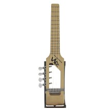 Risa Uke-Solid Soprano Ukulele elektryczne, naturalne