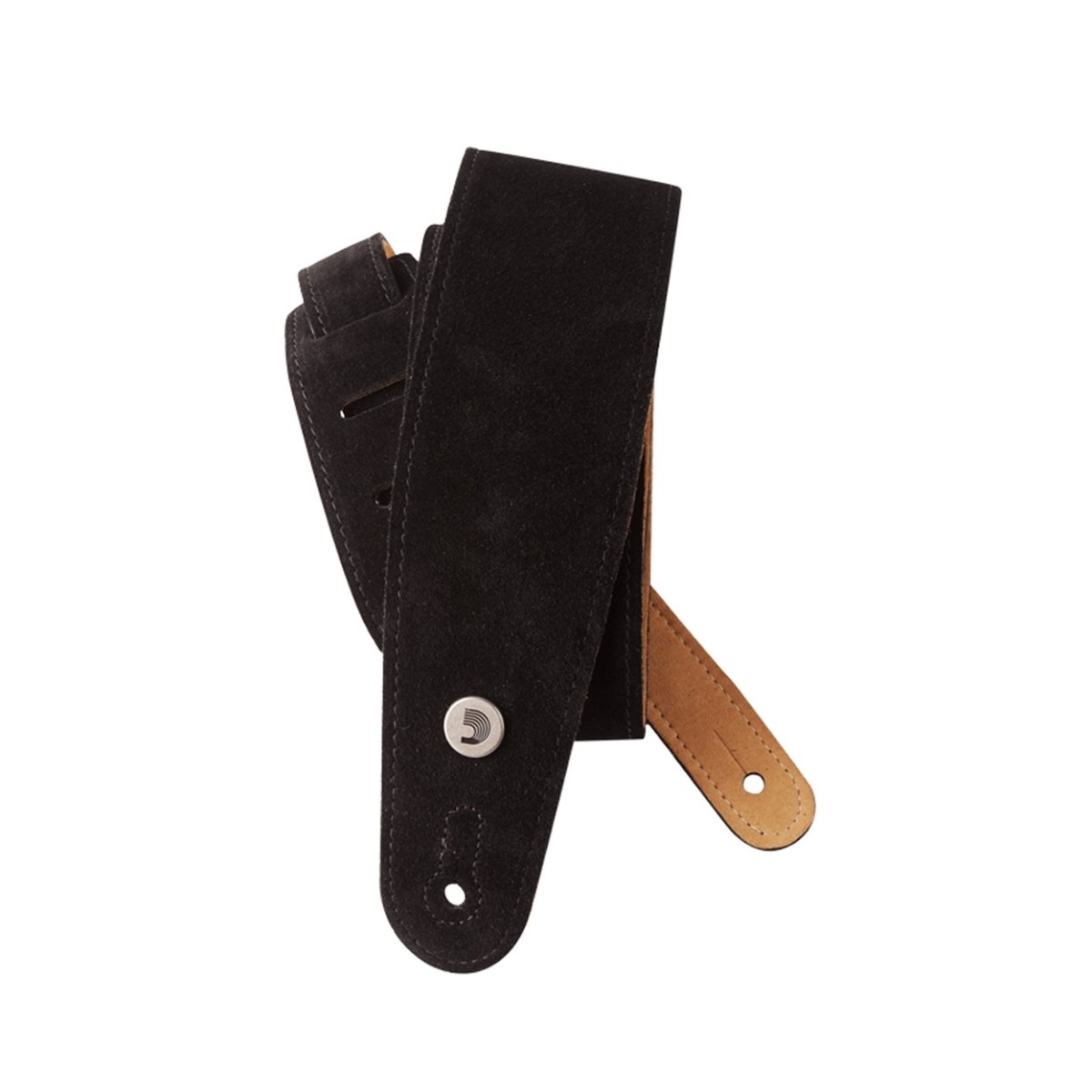 Click to view product details and reviews for Daddario Suede Guitar Strap Black.