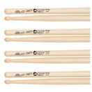 Los Cabos Next Generation Maple 4-7 Wood Tip Drumsticks, 4 Pair Pack