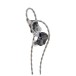 FiiO JH5 Hybrid In-Ear Earphones, Black - Side view