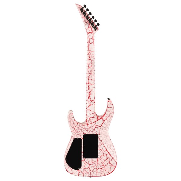 Jackson X Series Soloist SLX DX, Bloodshot Crackle - back 