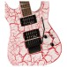Jackson X Series Soloist SLX DX, Bloodshot Crackle - body 