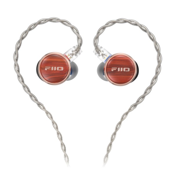 FiiO FP3 In-Ear Monitors, Rosewood - Left and right, reverse