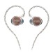 FiiO FP3 In-Ear Monitors, Black Walnut - Left and right channels