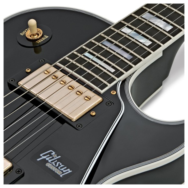 Gibson Custom Les Paul Custom, Ebony close1