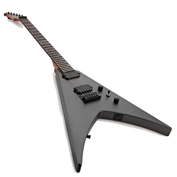Spira Guitars V-400 MSL, Satin Silver - body and neck 