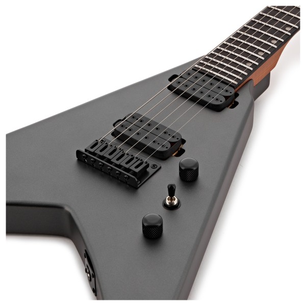 Spira Guitars V-400 MSL, Satin Silver - body 