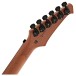 Spira Guitars V-400 MSL, Satin Silver - headstock back 