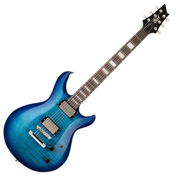 Cort M600, Blue Burst - front