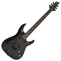 Schecter Omen Elite-6, See Thru Black Gear4music Exclusive