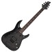 Schecter Omen Elite-6, See Thru Black Gear4music Exclusive - front