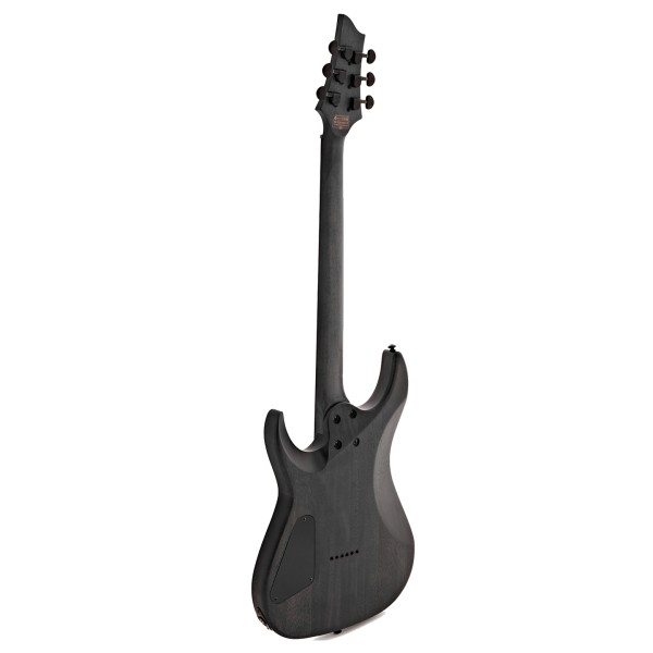 Schecter Omen Elite-6, See Thru Black Gear4music Exclusive - back 