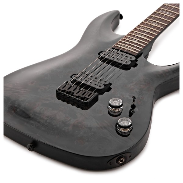 Schecter Omen Elite-6, See Thru Black Gear4music Exclusive - body 