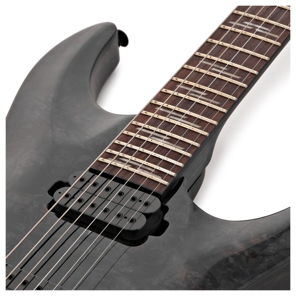 Schecter Omen Elite-6, See Thru Black Gear4music Exclusive - neck pickup 