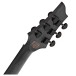 Schecter Omen Elite-6, See Thru Black Gear4music Exclusive - headstock back 