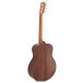 Taylor GS Mini-e Rosewood SB Electro Acoustic, Sunburst - back 