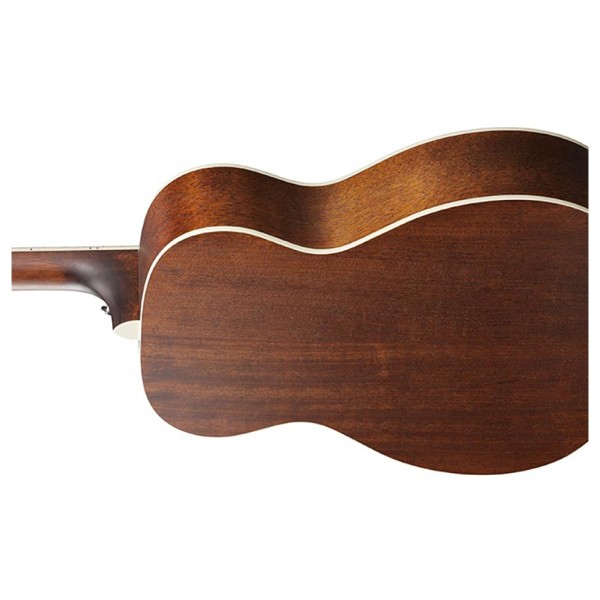 Ibanez AC340 Artwood Traditional Acoustic, Open Pore Natural - body back 