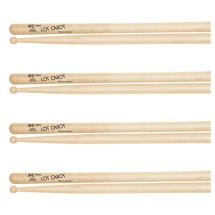 Los Cabos Jive Maple Wood Tip Drumsticks, 4 Pair Pack