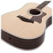 Taylor Legacy 810e LTD Electro Acoustic, Natural Gloss - body 