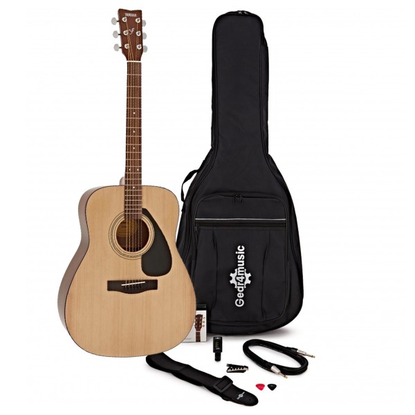 Yamaha F310 Acoustic with Gear4music Accessory Pack - main 