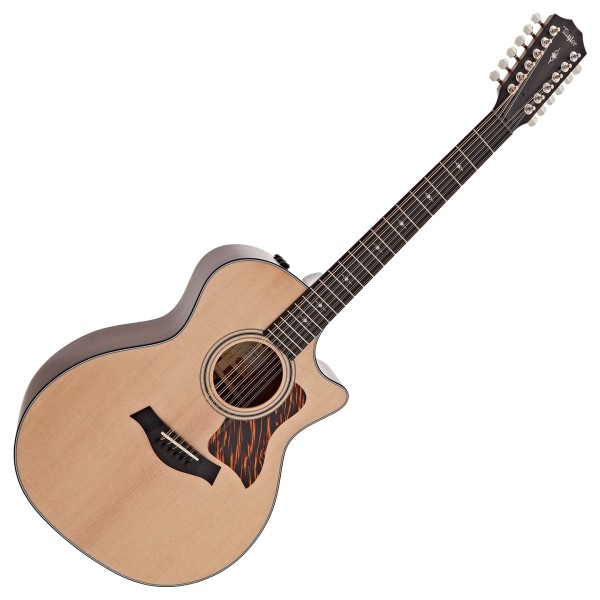 Taylor 354ce 12-String Electro Acoustic, Natural - front