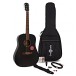 Fender CD-60 V3 Acoustic Guitar, Black with Accessory Pack - main 