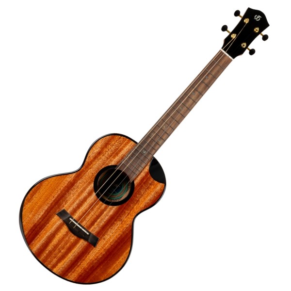 Flight Nomad All Solid Baritone Ukulele, Mahogany - front
