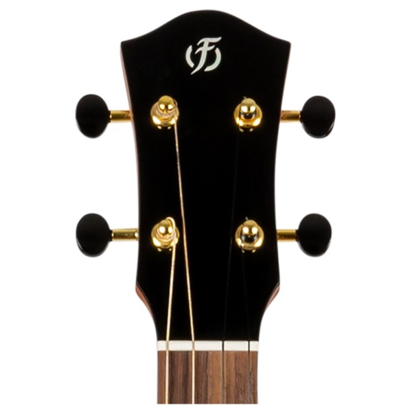 Flight Nomad All Solid Baritone Ukulele, Mahogany  - headstock 