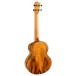 Flight Lily All Solid Baritone Ukulele, Cedar - back 