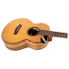 Flight Lily All Solid Baritone Ukulele, Cedar - body and neck 