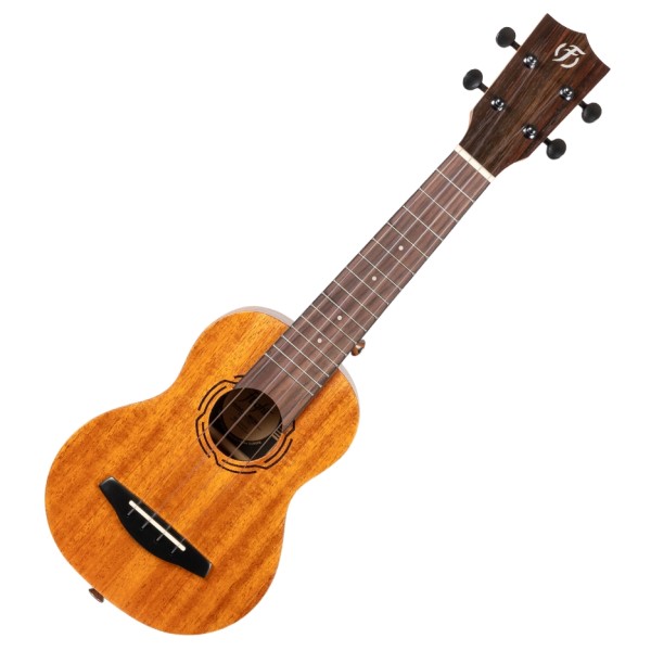 Flight NUS500 Soprano Ukulele, Mahogany - front