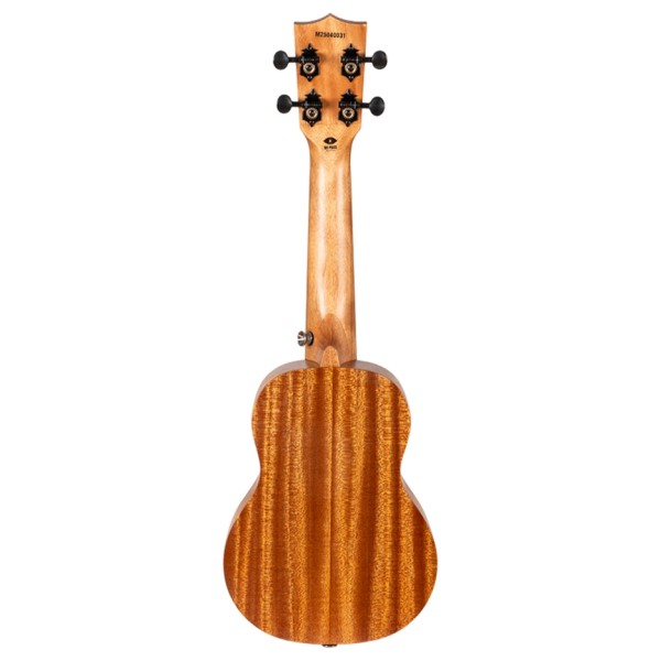 Flight NUS500 Soprano Ukulele, Mahogany - back 