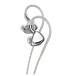 FiiO FX17 1 Dynamic, 4 BA, 8 Electrostatic Driver IEMs - side profile 