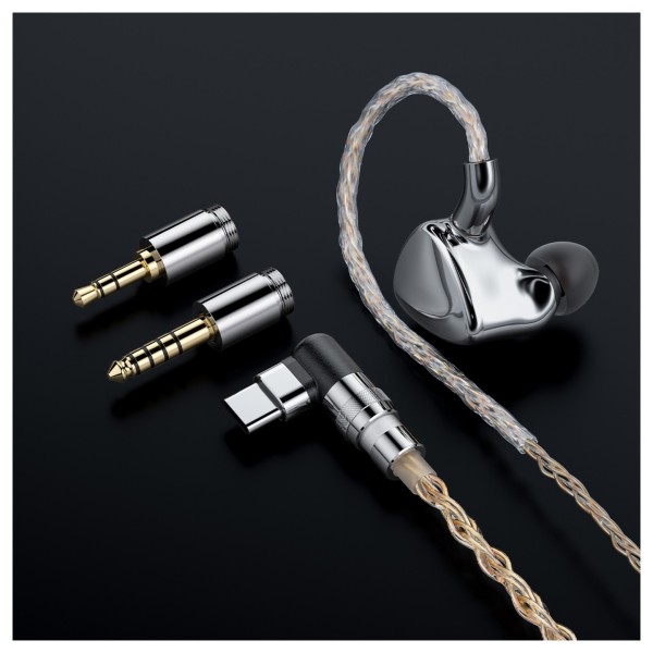 FiiO FX17 1 Dynamic, 4 BA, 8 Electrostatic Driver IEMs - lifestyle - 6