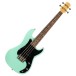 Flight Mini Bass Lite Electric Bass, Pastel Green - front