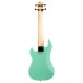 Flight Mini Bass Lite Electric Bass, Pastel Green - back 