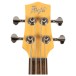 Flight Mini Bass Lite Electric Bass, Blue - headstock 
