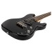 Flight Mini Bass Lite Electric Bass, Black - body and neck 