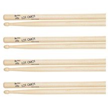 Los Cabos 5A Maple Wood Tip Drumsticks, 4 Pair Pack