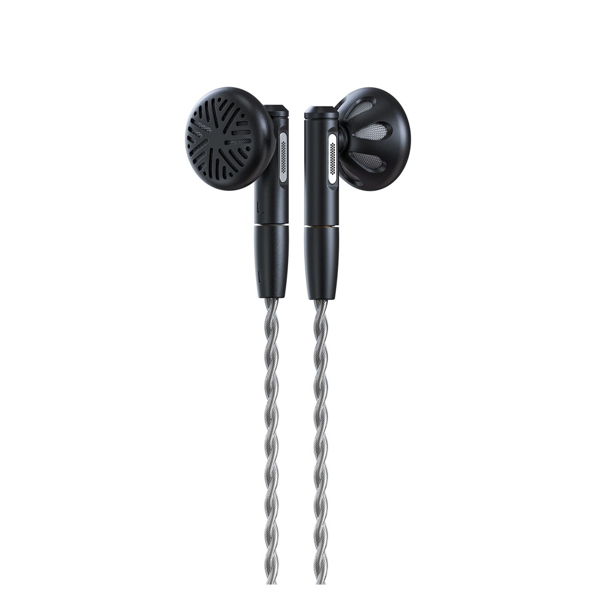 FiiO FF5 Flat-Head Dynamic Driver Earbuds Black
