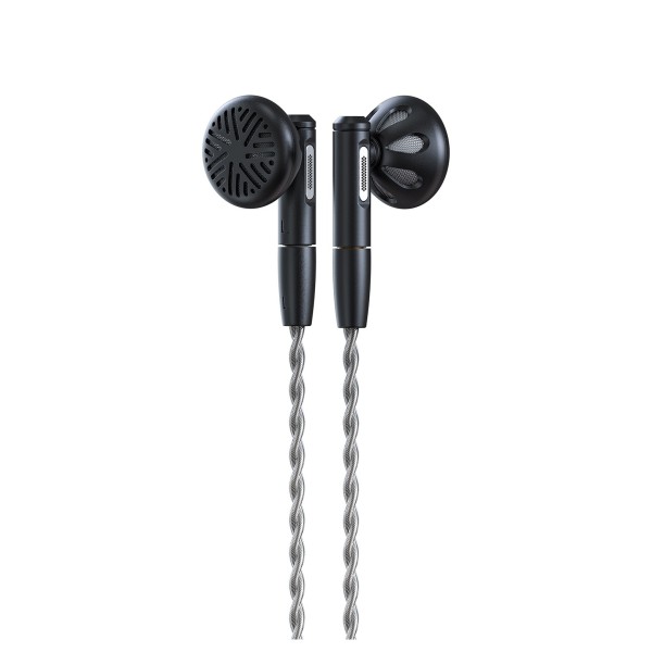 FiiO FF5 Flat-Head Dynamic Driver Earbud, Black - main 