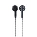 FiiO FF5 Flat-Head Dynamic Driver Earbud, Black - 