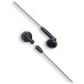 FiiO FF5 Flat-Head Dynamic Driver Earbud, Black - detached