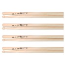 Los Cabos Next Generation Maple 8-11 Wood Tip Drumsticks, 4 Pair Pack