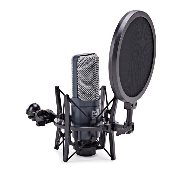 Trojan Pro Microphone Shock Mount with Pop Filter