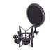 Trojan Pro Microphone Shock Mount with Pop Filter