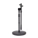 Trojan Pro Short Round Base Mic Stand and Telescopic Boom